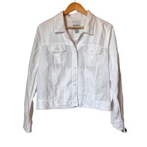 Tommy Bahama Linen Cotton Jacket Size Large